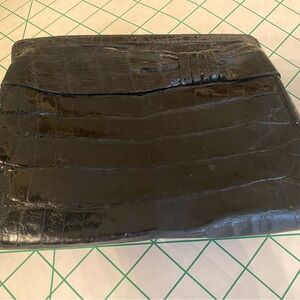 Nancy Gonzales Black clutch